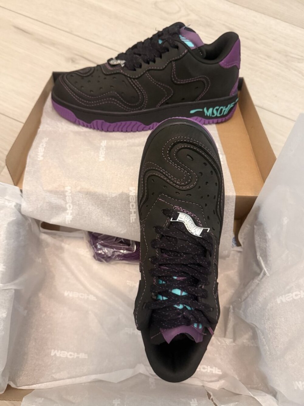 MSCHF Super Normal 2 'Mars Black' Size: 7M/8.5W